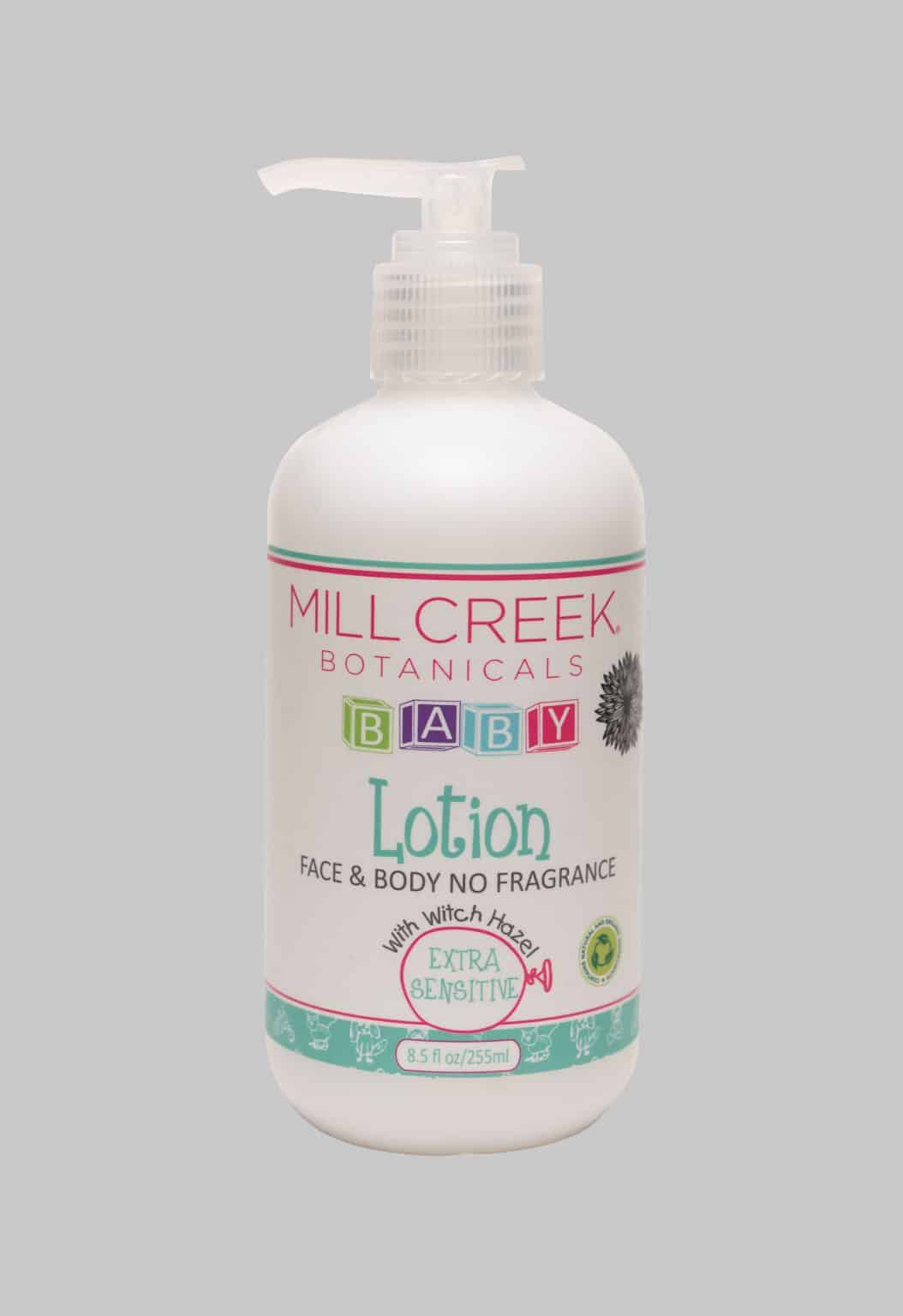 Mill Creek Baby Lotion with Witch Hazel Fragrance Free