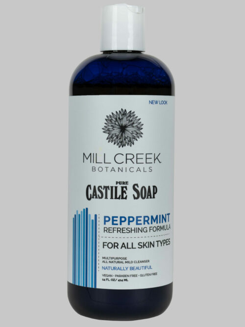 Mill Creek Castile Soap Peppermint 14 oz