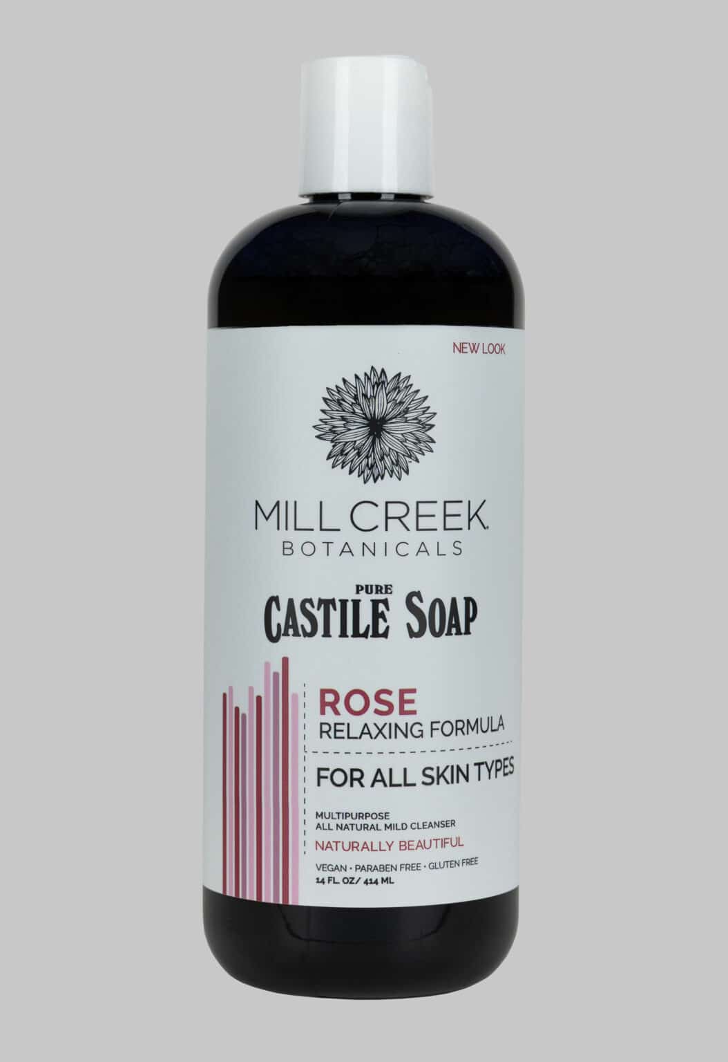 Mill Creek Castile Soap Rose 14 oz