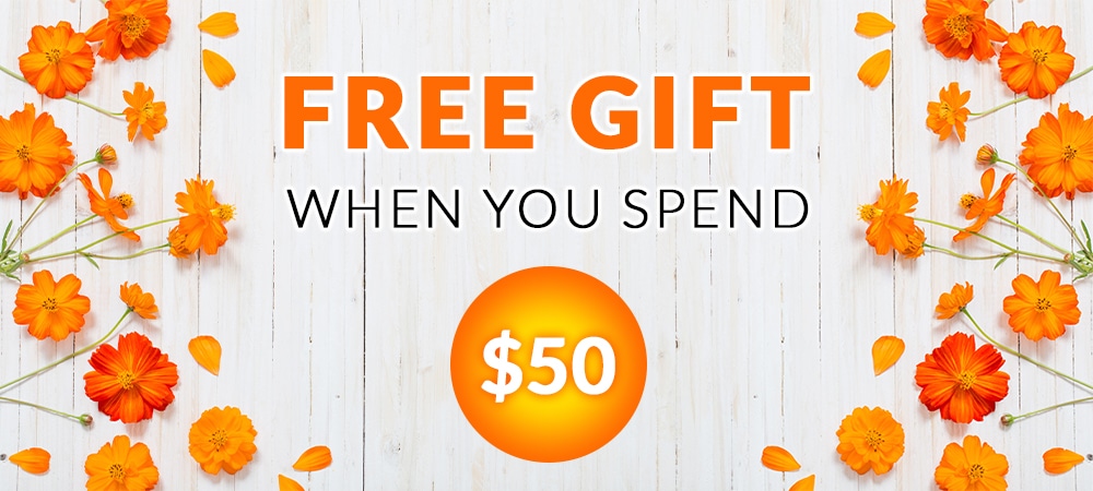 Free Gift with $50 order