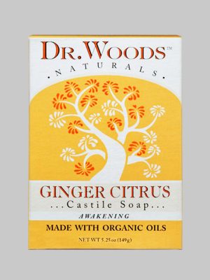 Dr. Woods Bar Soap Ginger Citrus
