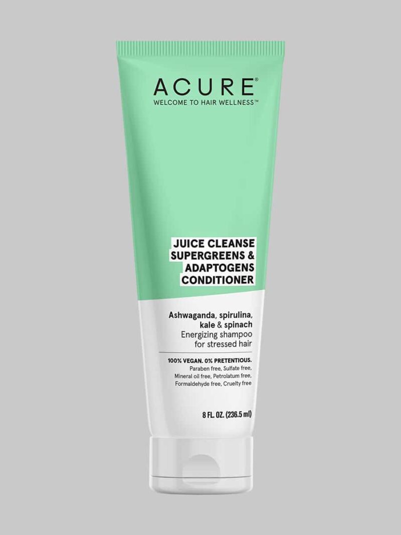 Acure Juice Cleanse Supergreens and Adaptogens Conditioner 8 oz