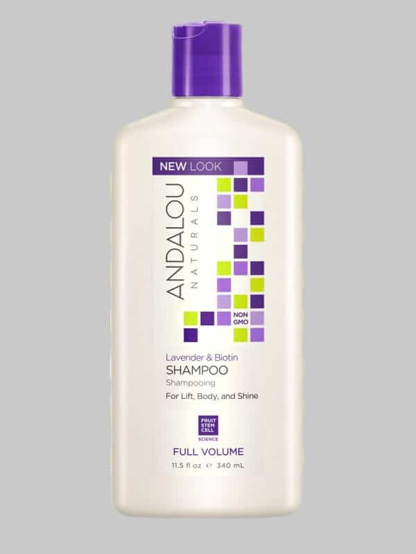 Andalou Naturals Lavender Biotin Full Volume Shampoo