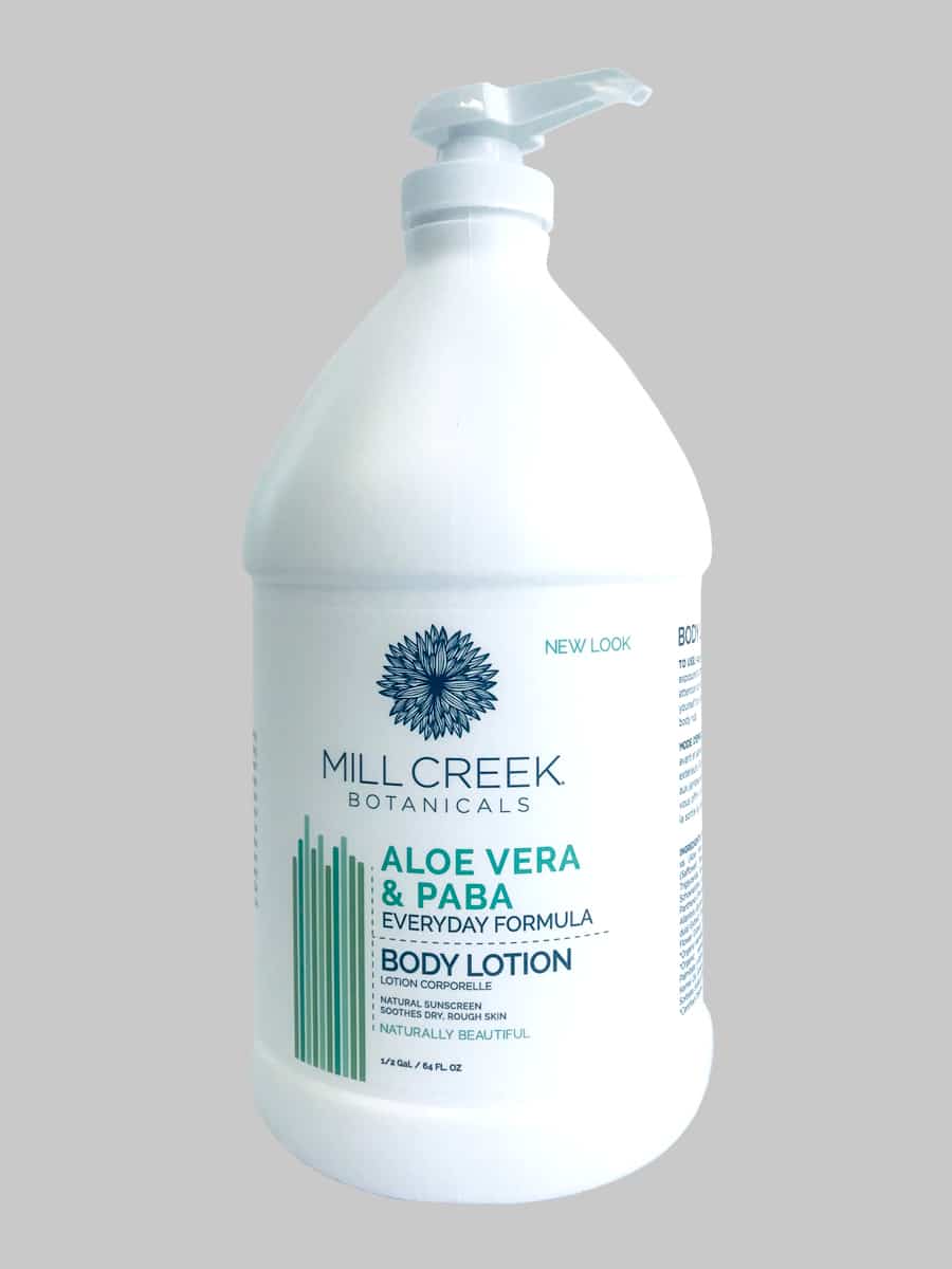 Mill Creek Aloe Vera and PABA Lotion 64 oz