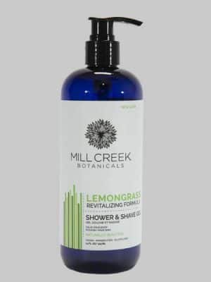 Mill Creek 2 in 1 Shower & Shave Gel Lemongrass 14 oz
