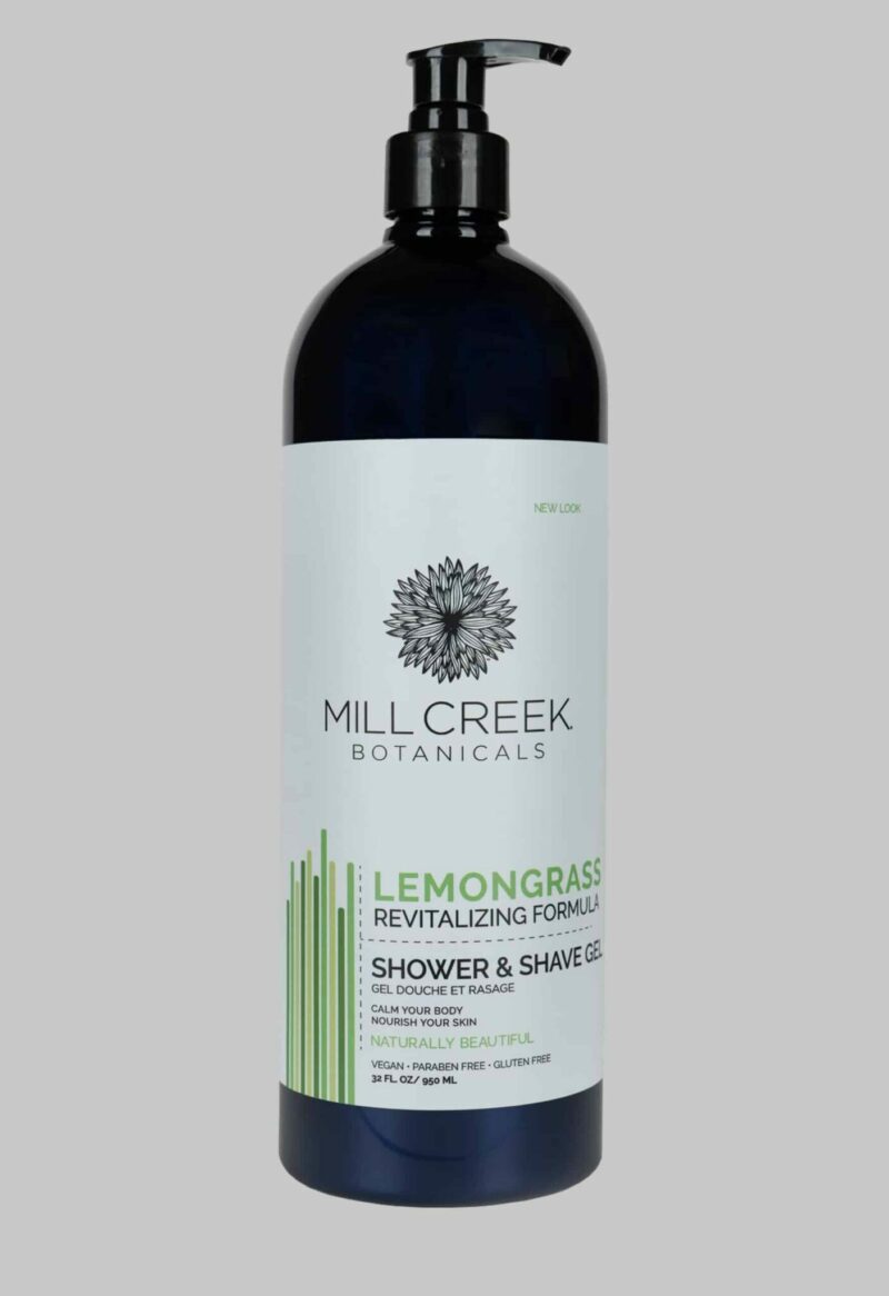 Mill Creek 2 in 1 Shower & Shave Gel Lemongrass 32 oz