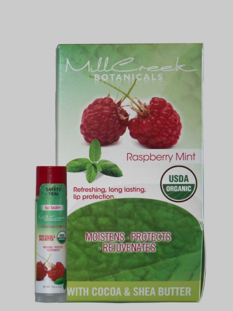 Mill Creek Botanicals Raspberry Mint Lip Balm