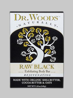Dr. Woods Body Bar Soap Raw Black