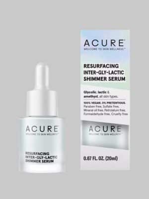 Acure Resurfacing Inter-Gly-Lactic Shimmer Serum