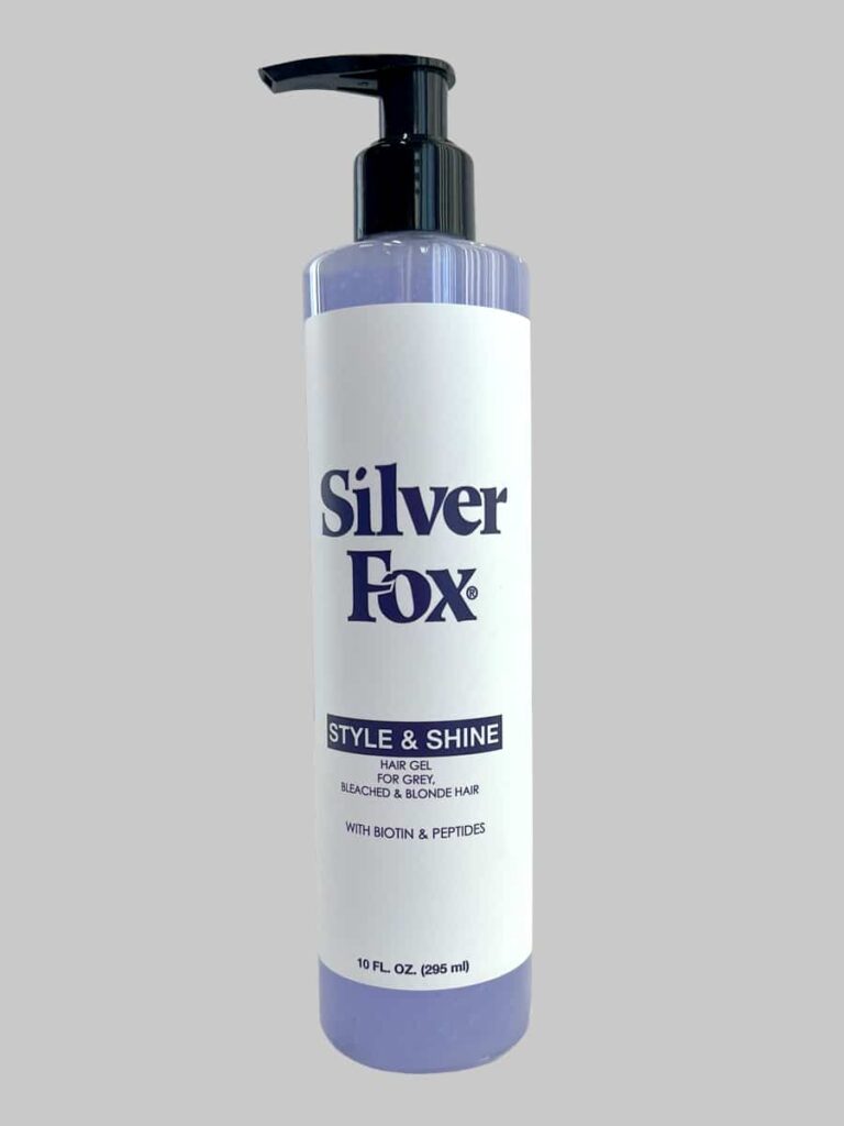 Silver Fox Style & Shine Hair Gel 10 oz