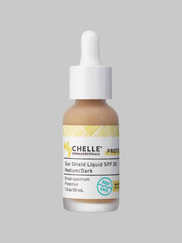 MyChelle Sun Shield Liquid Tint SPF 50 Medium/Dark